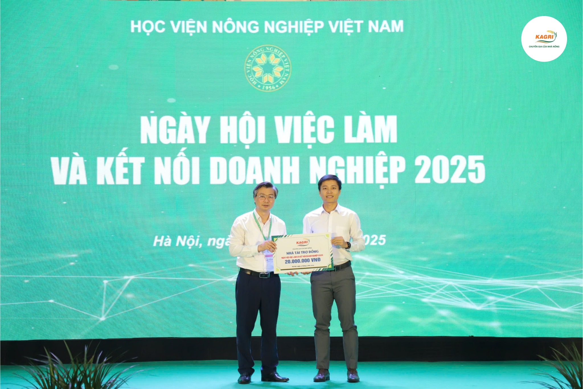 KAGRI tìm kiếm nhân sự chất lượng tại Ngày hội việc làm Học viện Nông nghiệp 2025