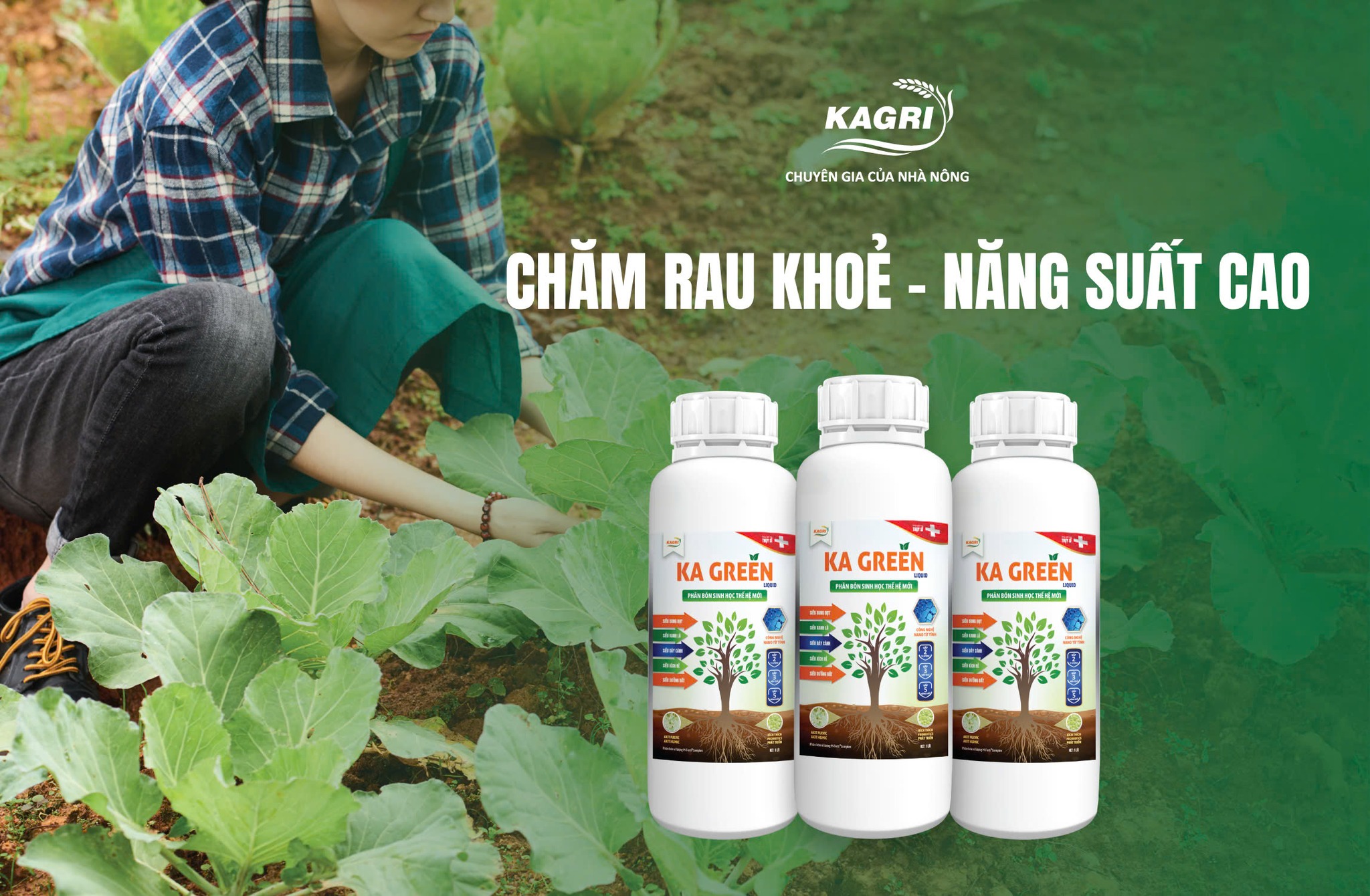 KA GREEN – Giải pháp phân bón sinh học tối ưu cho cây ăn trái, rau màu