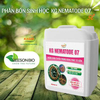 [CAN 5 LÍT] KG NEMATODE 07 – CHUYÊN TRỊ TUYẾN TRÙNG