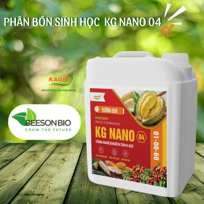 [CAN 5 LÍT] KG NANO 04 – DƯỠNG QUẢ