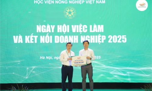 KAGRI tìm kiếm nhân sự chất lượng tại Ngày hội việc làm Học viện Nông nghiệp 2025